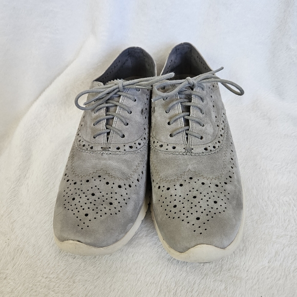 Cole Haan Zerogrand stitchlite Women Oxford Sneaker Comfort Shoes Gray Sz 9 1/2B - Picture 5 of 9